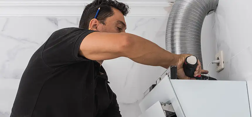 Precision In-wall Dryer Vent Cleaning & Rerouting Corrections in Escondido, CA